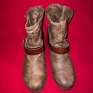 Jelly Pop ankle booties.